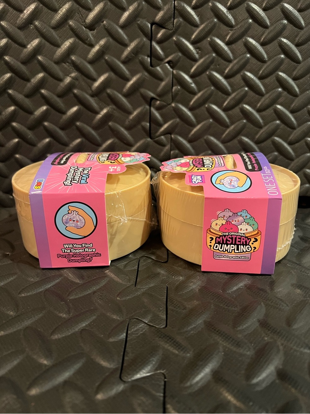 Mystery Dumpling Set of 2 RMS Purple Holographic Super Rare Blind Pack Unopened - Picture 2 of 3